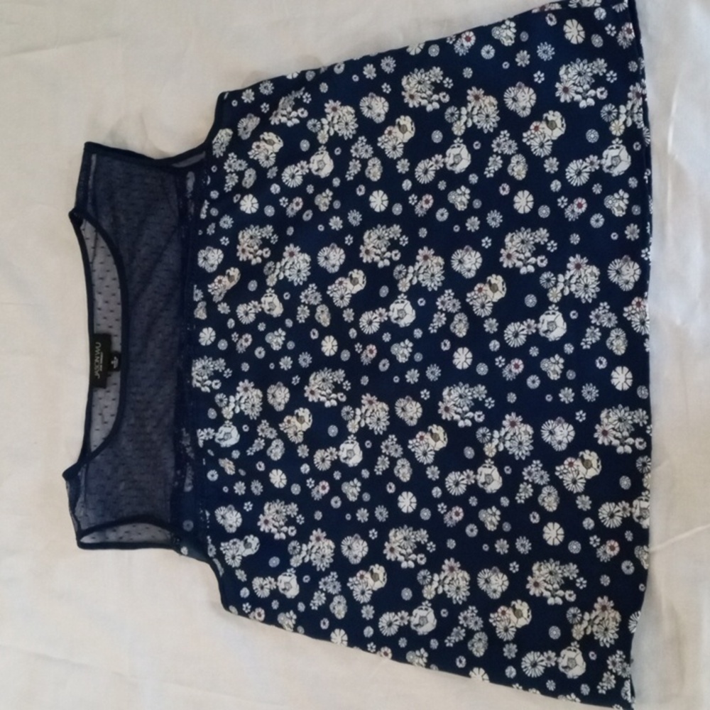 Jason Wu for Target floral tank with mesh yoke
